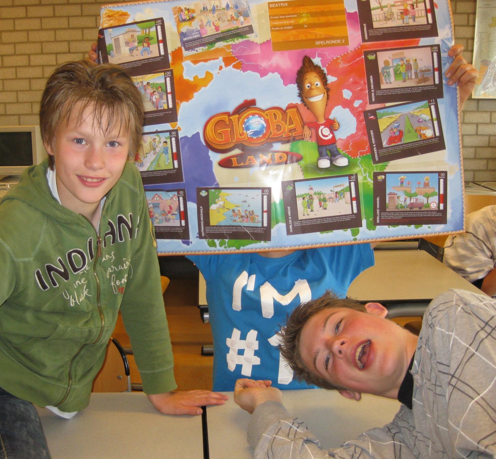 Globaland op Corlaer College Mei 2009