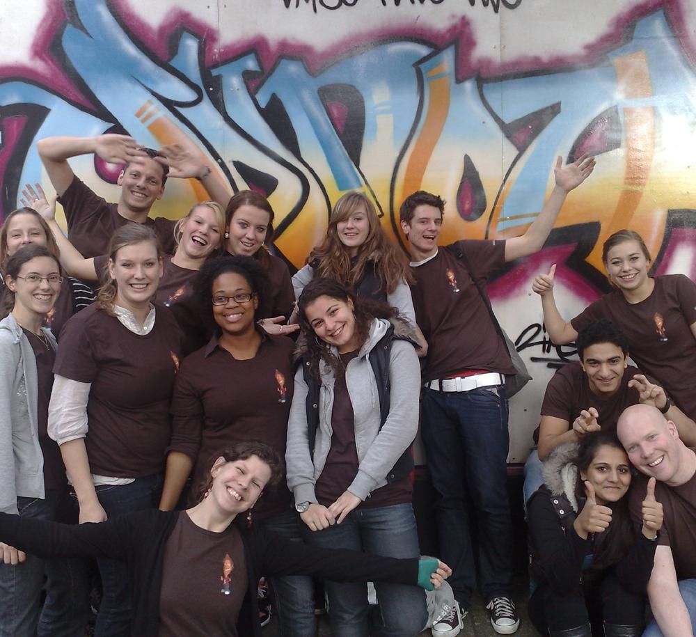 Globaland stagiaires ROC Tilburg en Nijmegen oktob