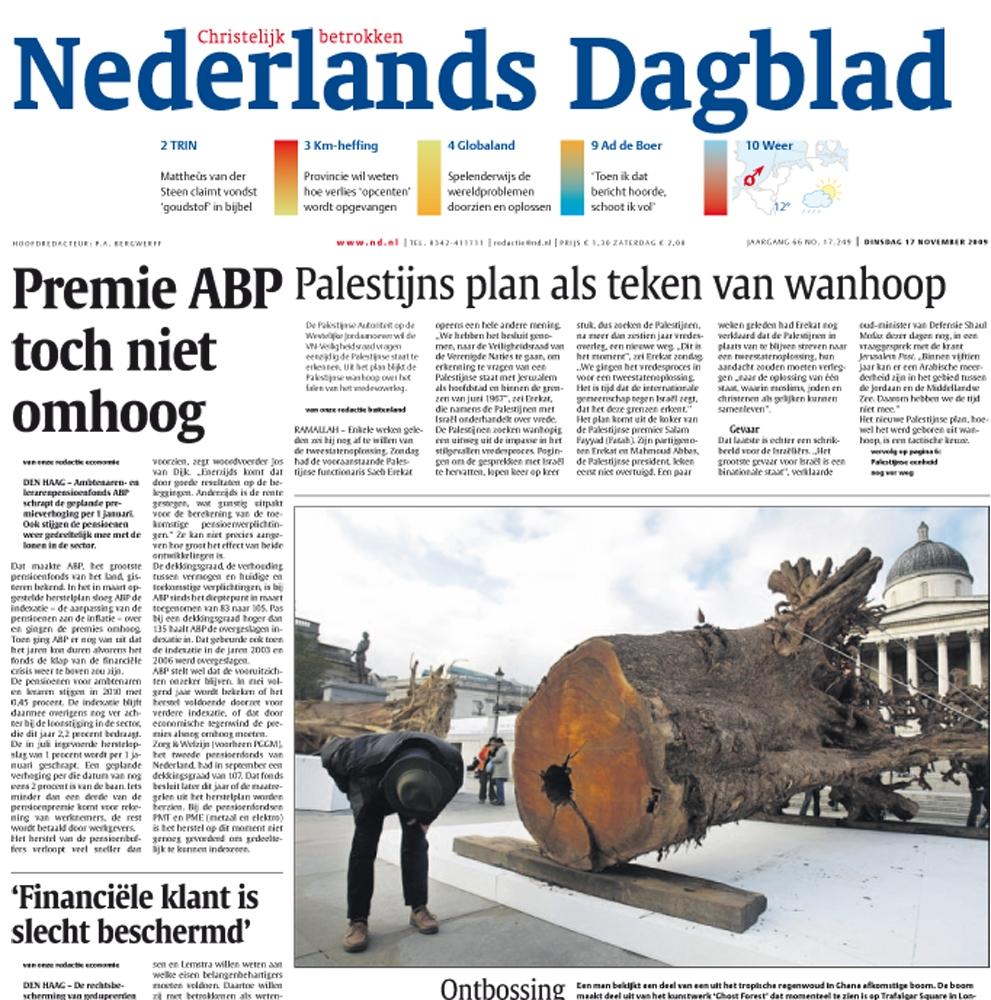Nederlands Dagblad over globaland onderwijsproject