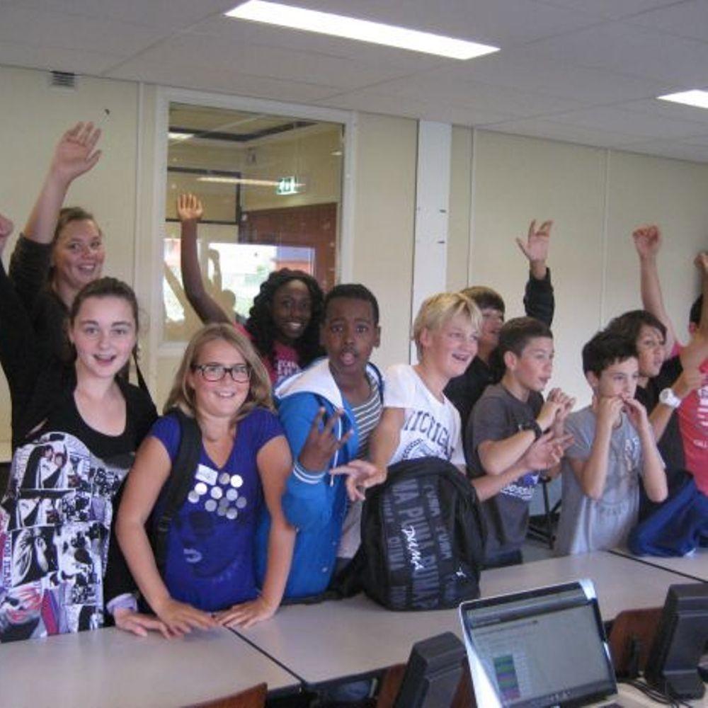 Globaland op Haarlemmermeer Lyceum sept 2011